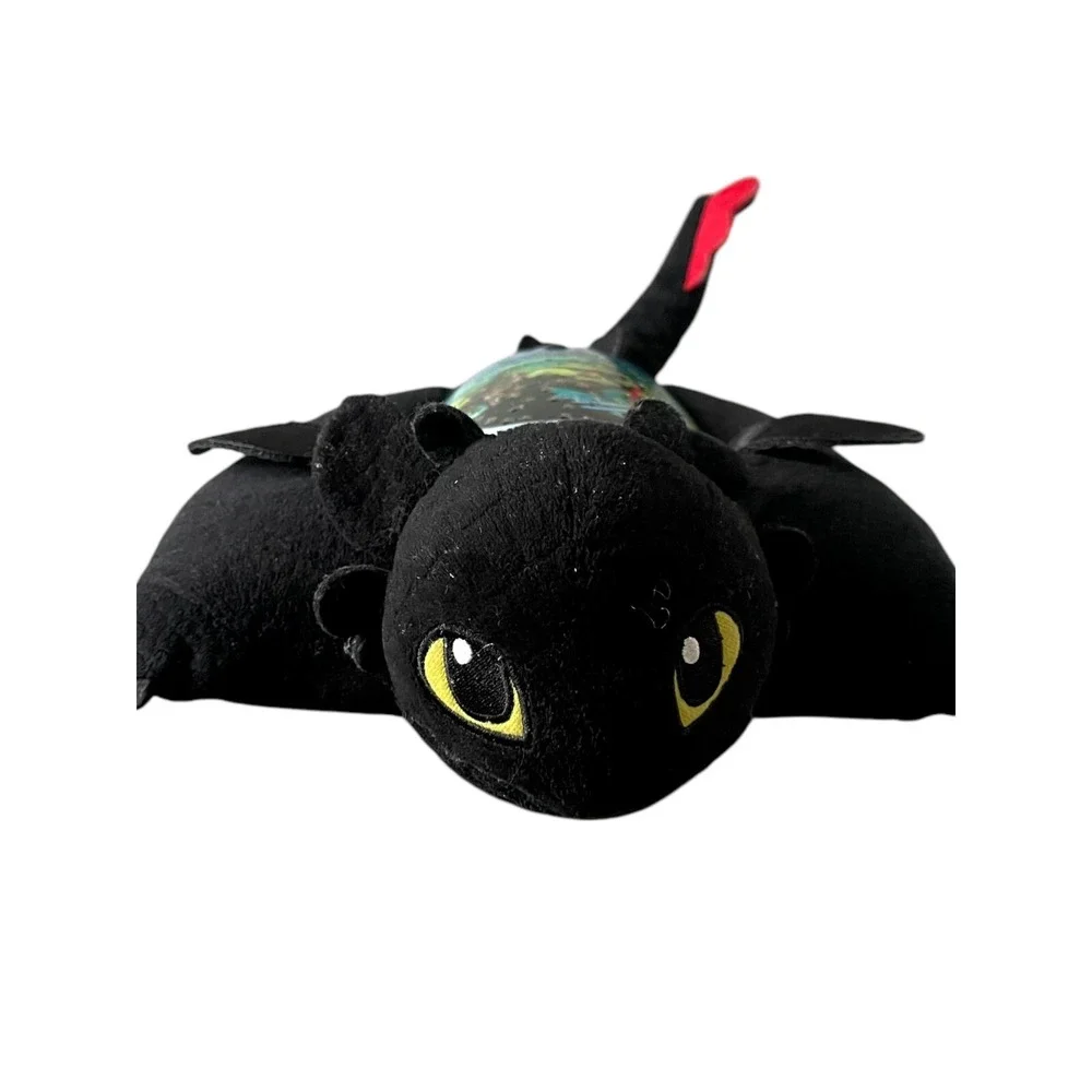 Pillow Pets Toothless‎ Star Projector Sleeptime Plush How To Train Your Dragon